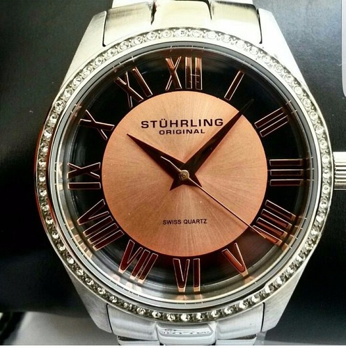 Reloj Para Dama Rosa Stuhrling Original Nuevo