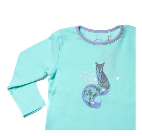 Pijama 2 Pcs Niña Celeste Pillin