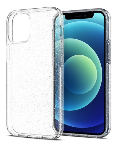 Capa Spigen Liquid Crystal Glitter Case iPhone 12 Mini (5,4) Cor Transparente