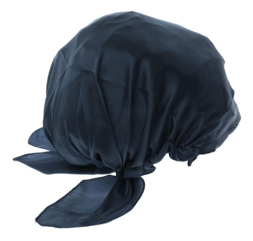 Gorro De Noche De Seda Elástica Para Dormir - 100% Seda Extr