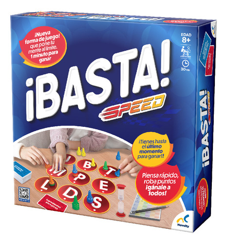 Juego De Mesa Familiar Basta Speed - Diversión Sin Límites
