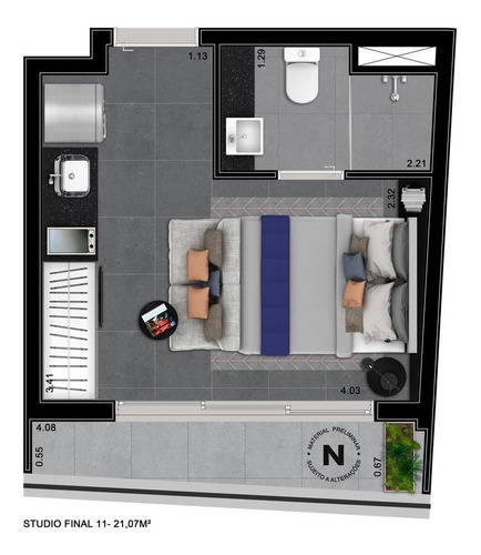 Imagem 14 de 25 de Studio Residencial Para Venda, Consolação, São Paulo - St6826. - St6826-inc