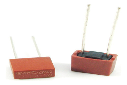 2 X T1.25a 250v Square Fusible 1.25a/250v 392 Fusible Lento