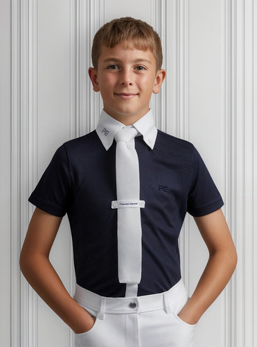 Premier Equine Playera M/c Niño Mini Antonio Mod. 4544