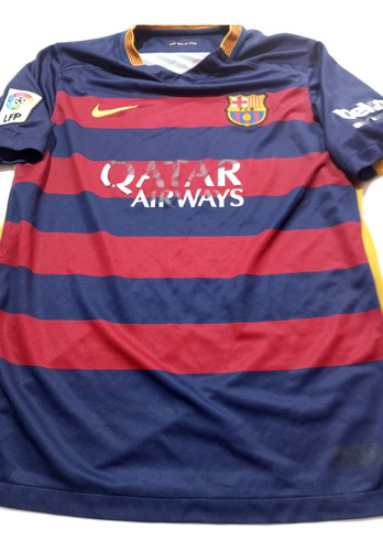 Camiseta De Fútbol De Barcelona Nike Original Buen Estado 