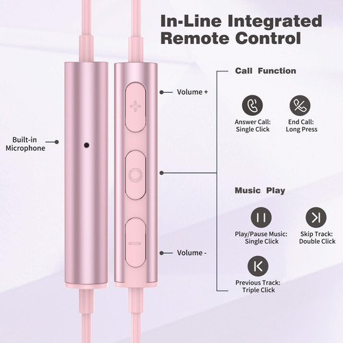 Audífonos Askub Con Cable Y Micrófono Para Samsung Pin