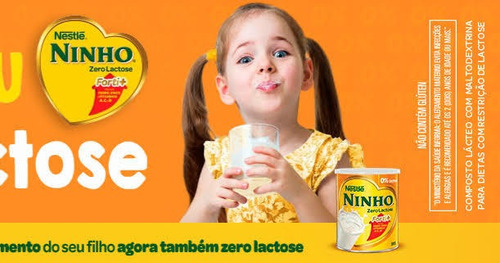 Composto Lácteo Nestlé Ninho Forti+ Zero Lactose Kit 8 Un