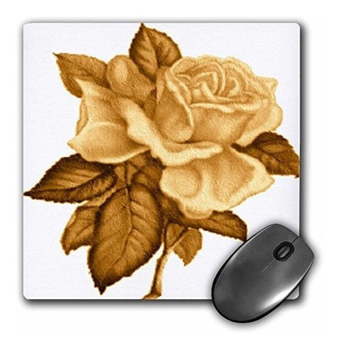 Mouse Pad Rose Gold 3drose 8x8x0.25 