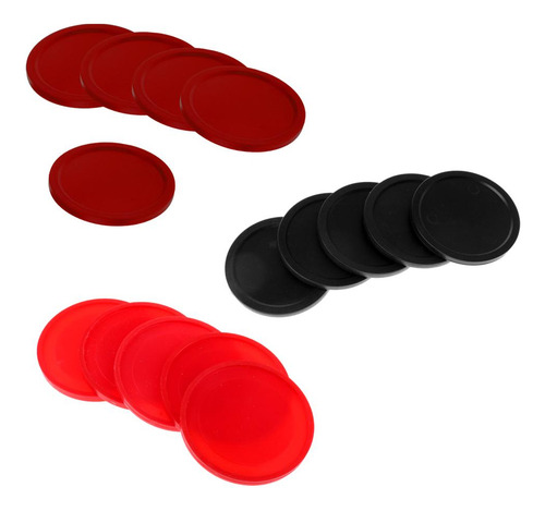 3 X 5 Piezas De Discos De Hockey De Accesorio Para Negro 50