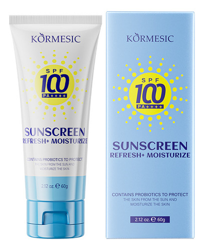 Protector Solar Spf 100 Sunblock - Crema Hidratante Con Prot