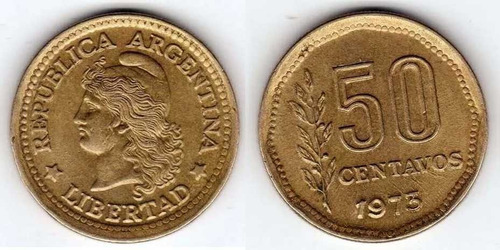 Argentina Moneda 50 Centavos 1973
