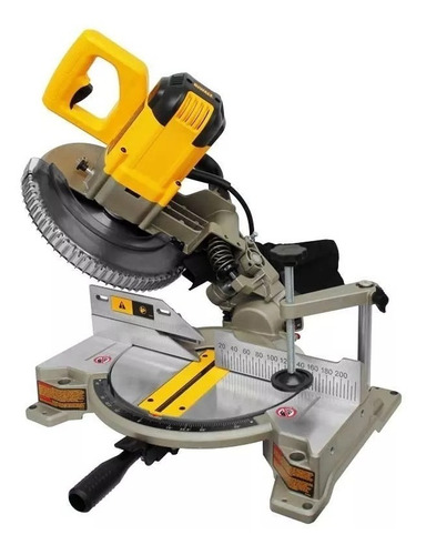 Imagen 2 de 7 de Sierra Ingletadora Dewalt 1650w Dw714 254mm