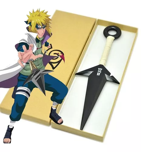 Anime Naruto Ninja Uzumaki Kunai Lancer Arme Cosplay Accessoires Couteau en  plastique Action Figure Jouets