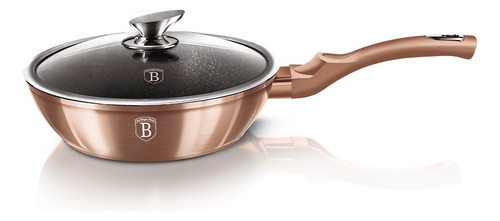 Sarten Profunda Y Tapa 28cm Metallic Line Rose Gold Edition
