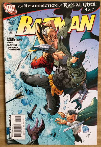 Batman # 671 Dc Comics The Resurrection Of Ra's Al Ghul