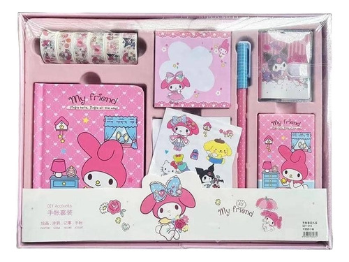 Kit Papelería Sanrio  My Melody Rosada