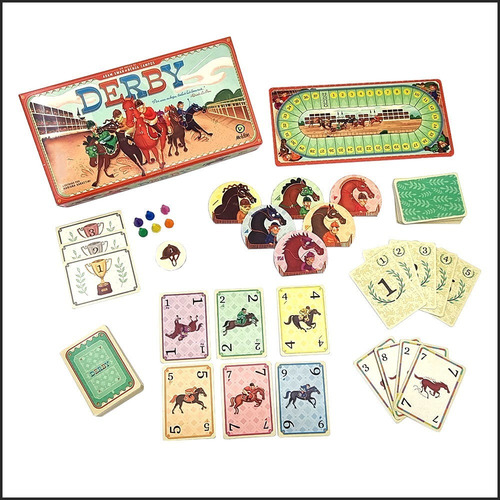 Imagen 2 de 8 de Juego De Mesa De Estrategia Derby De Maldón