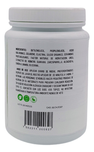 V-firm Mascarilla Reafirmante A. Hialironico Silicio Organic Tipo De Piel Todo Tipo De Piel