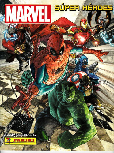 Album Marvel Super Héroes Completo A Pegar  Panini