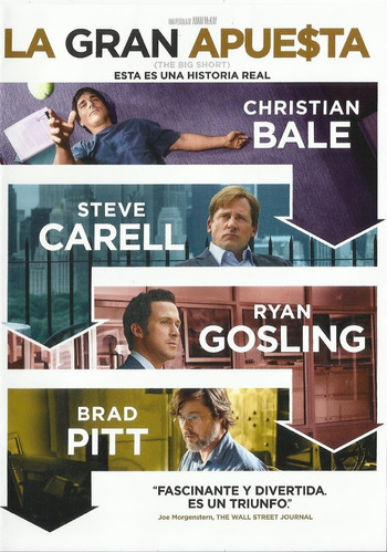 La Gran Apuesta Dvd Pelicula Nuevo Christian Bale