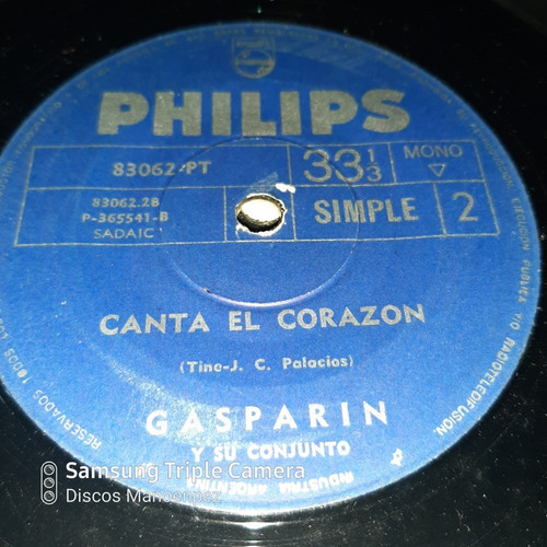 Simple Gasparin Y Su Conjunto Philips C20