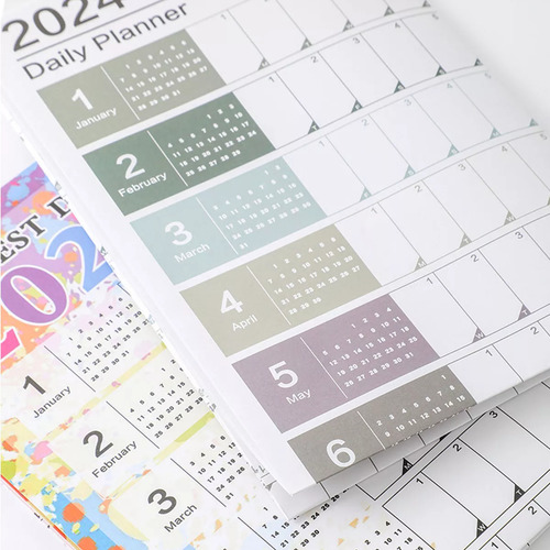 Calendario De Pared 2024, Planificador De Pared Grande A