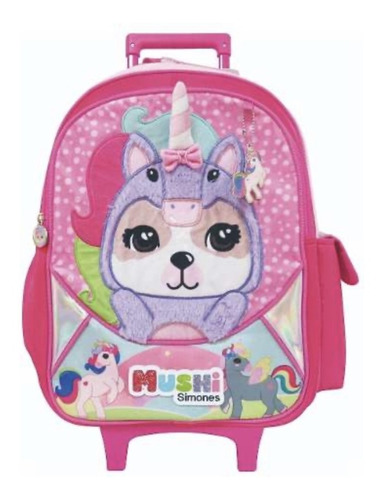 Mochila Simones Con Carro Sofia Unicornio Original