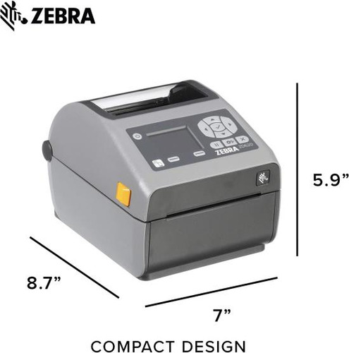 Impresora De Escritorio Térmica Directa Zebra Zd620d Con Pan