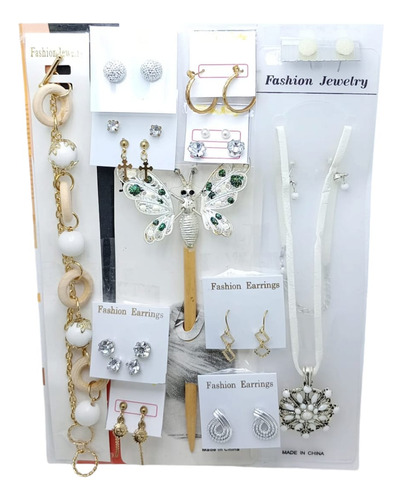 Pulsera Aretes Collares