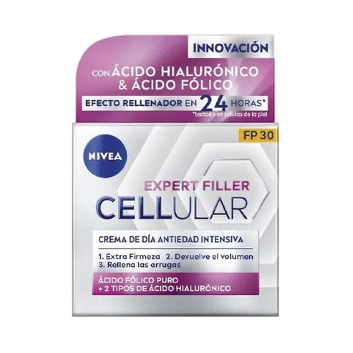 Crema Facial De Dia Antiedad Nivea Expert Filler Cellular 