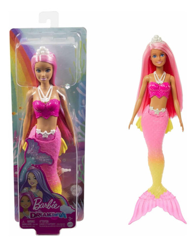 Muñeca Barbie Dreamtopia Princesa Sirena 30 Cm Mattel