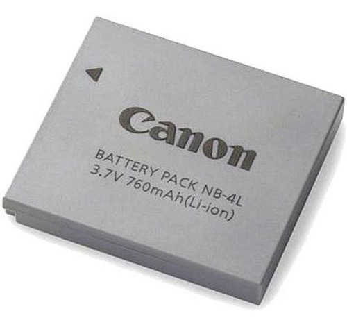 Imagem 1 de 5 de Bateria Original Canon Nb-4l P/ Câmeras Canon Powershot