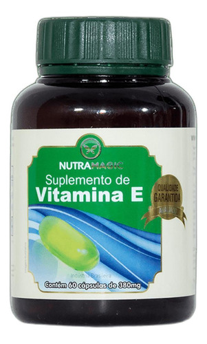 Suplemento Em Cápsulas Vitamina E Nutramagic