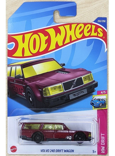 Hot Wheels # 4/5 - Volvo 240 Drift Wagon - 1/64 - Hct20