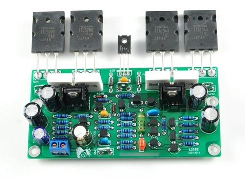 Amplificador De Audio Mono 350w 2sa1943 2sc5200