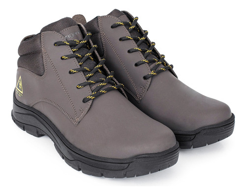 Borcego Cuero Hombre Bota Zapato Work Botineta Briganti