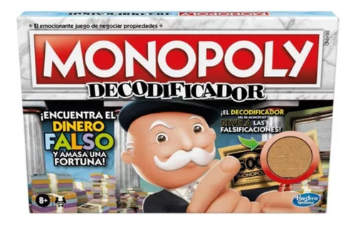 Monopoly Decodificador  Divertido Juego