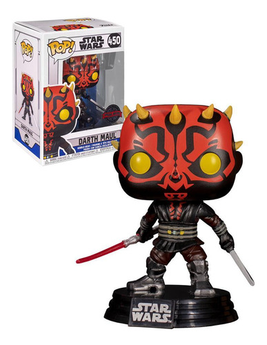 Boneco Funko Pop Star Wars Darth Maul 450