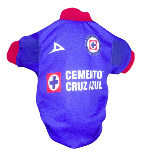 Jersey Deportivo Para Mascotas Ext Gde - Azul Ocho