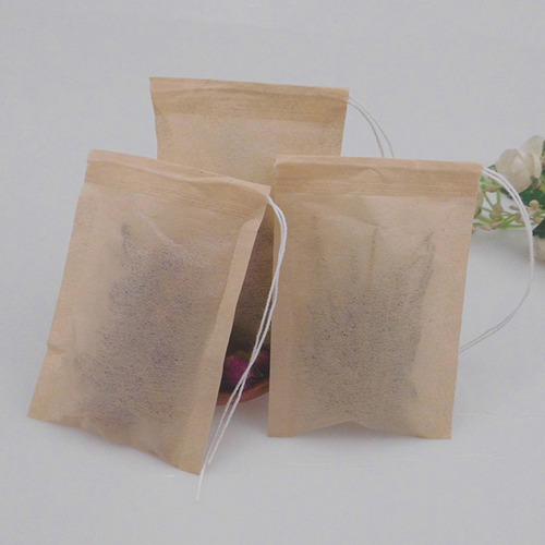 200 Bolsas De Filtro De Té Con Cordón, Bolsa De Té Desechabl