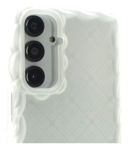 Funda + Mica Para Samsung A16 Case Protector Carcasa Rudo Crochet - Frosted Samsung A16