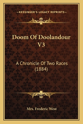 Libro Doom Of Doolandour V3: A Chronicle Of Two Races (18...