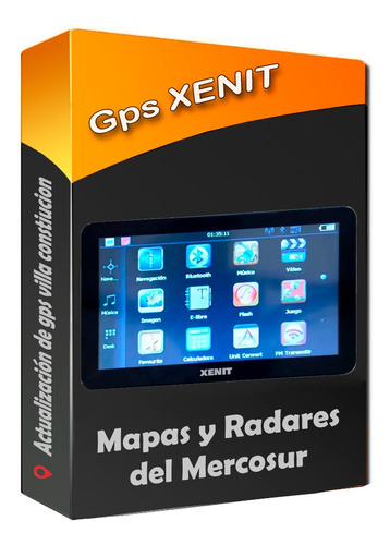 Actualizacion Gps Xenit Todos Los Modelos Mapas Igo Mercosur