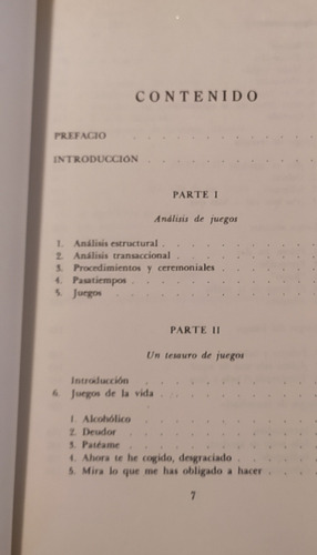 Juegos En Que Participamos - Eric Berne (usado