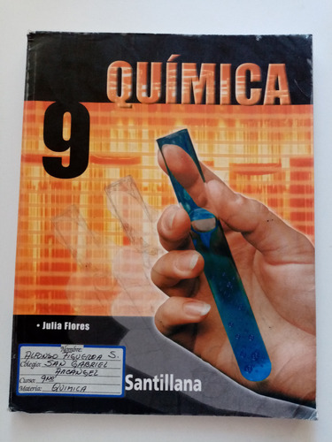 Libro Quimica  9no Grado. Editorial Santillana