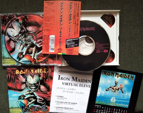 Iron Maiden ** Virtual Xi - Deluxe ** 2 Cd Japonés Like New