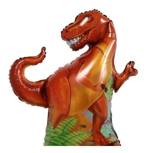 25 Globos Dinosaurios Gigante 70 Cm Fiesta T Rex Helio 