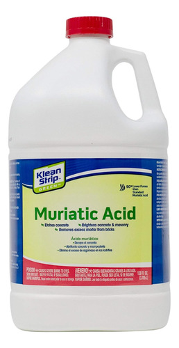 Gkgm75006 Safer Muriatic Acid 1gal (paquete De 1)