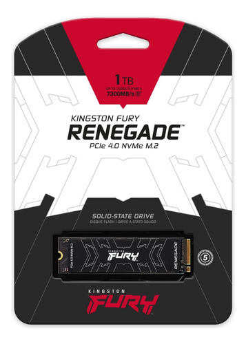 Disco Rígido Kingston Ssd 1tb Fury Renegade M.2 2280