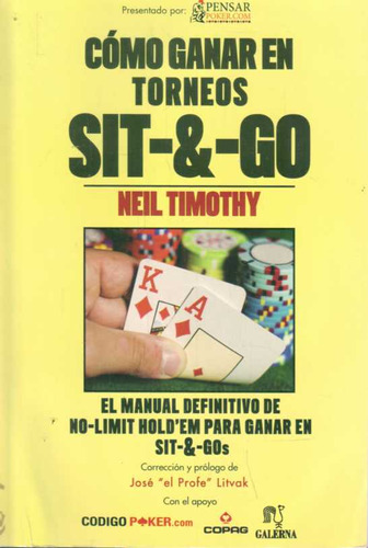 Como Ganar En Torneos Sit & Go - Timothy, Neil